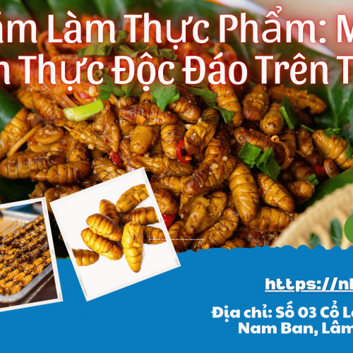 Sử dụng Nhộng Tằm Làm Thực Phẩm: Một Khía Cạnh Ẩm Thực Độc Đáo Trên Thế Giới